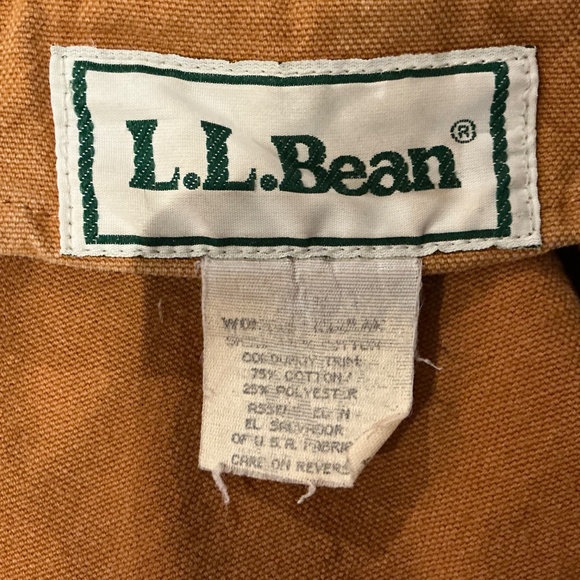 Very Vintage Long L.L. Bean Barn Jacket W/Removable Lining Size S - Picture 6 of 12